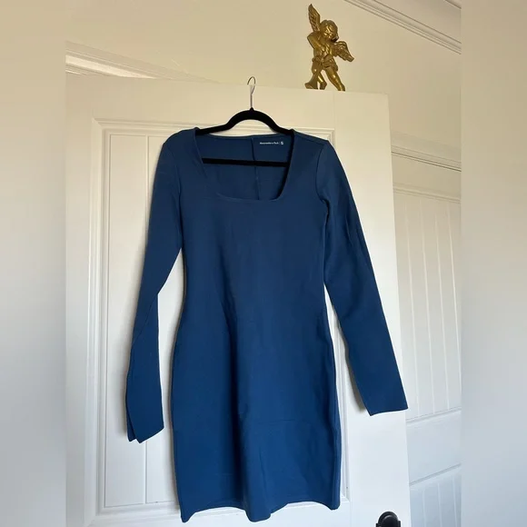 Abercrombie & Fitch | Dresses | Blue Tight Dress | Poshmark